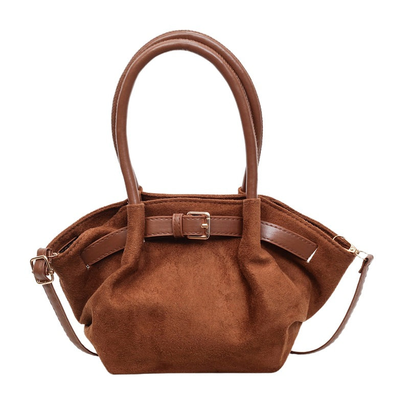 WoChic Wildleder Umhängetasche Brehn