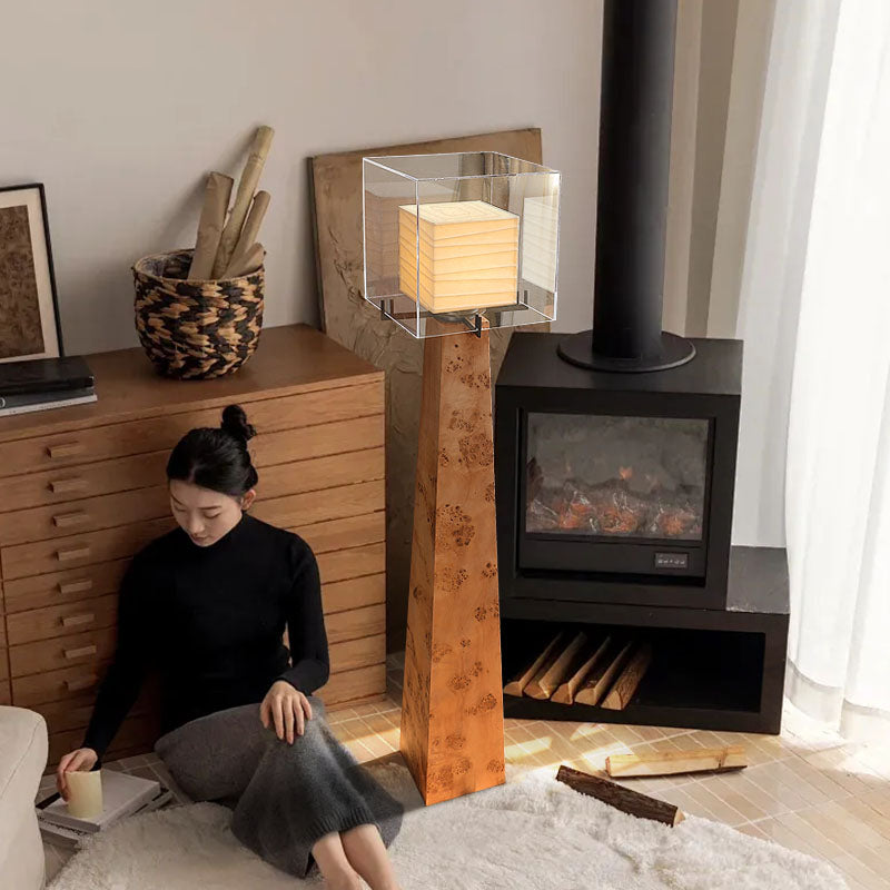 Geometrische moderne Stehlampe