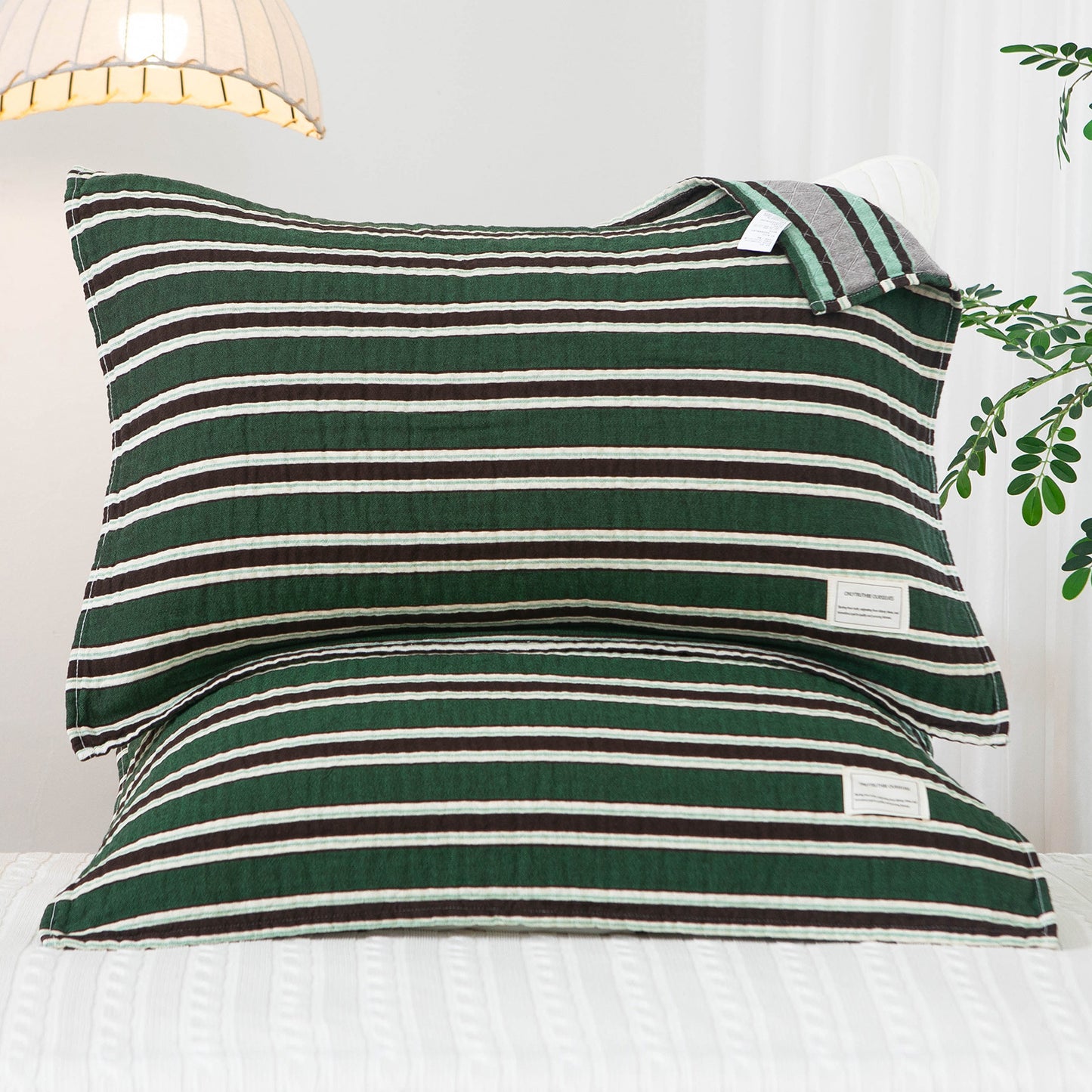 Damen Kissenbezug mit hochwertigem Streifendesign Brehn