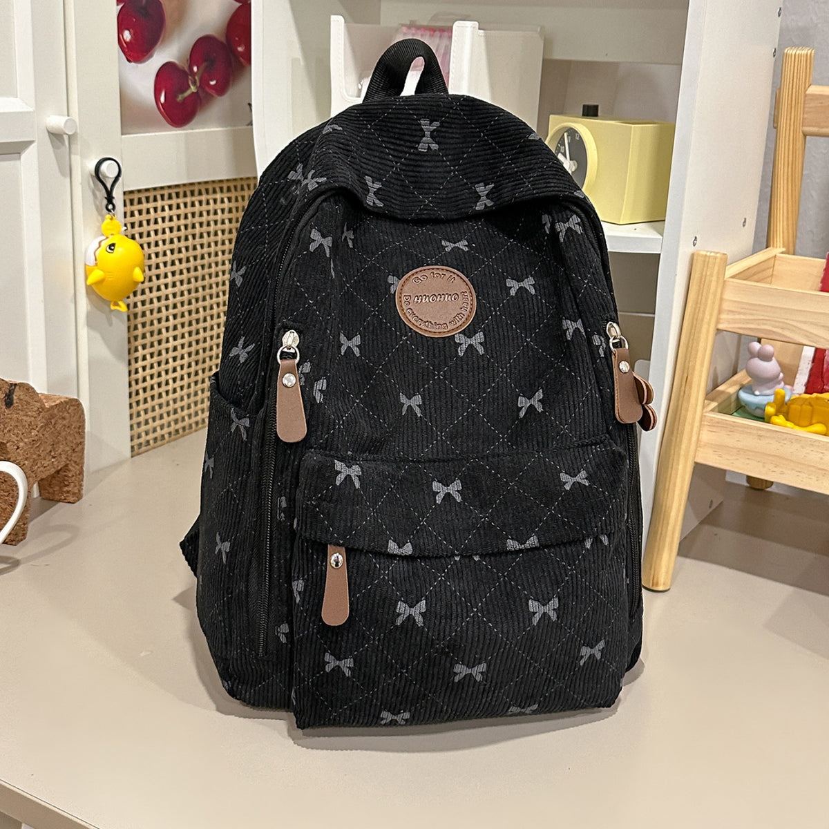 Mit einer Schleife verzierten Cordura-Rucksack Brehn