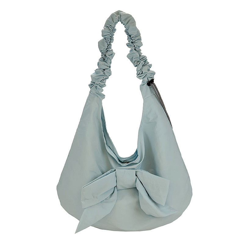 Elegante Schleifen-verzierte lässige Schultertasche