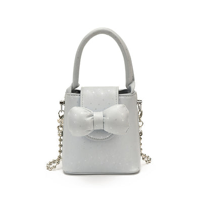 Bogen-verziertes Mini-Handtasche