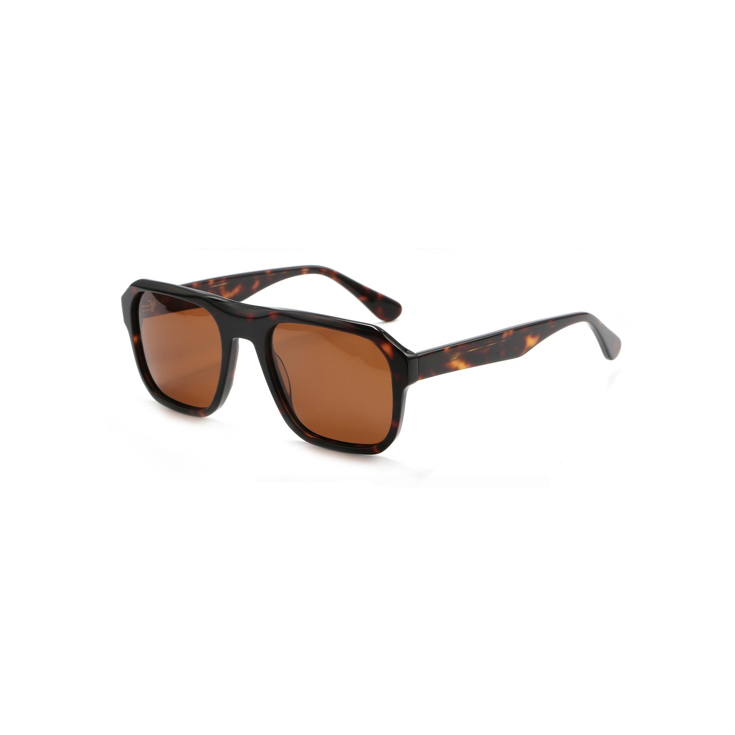 Damen Modische Sonnenbrille mit angesagtem eckigem Design und Farbverlauf Brehn