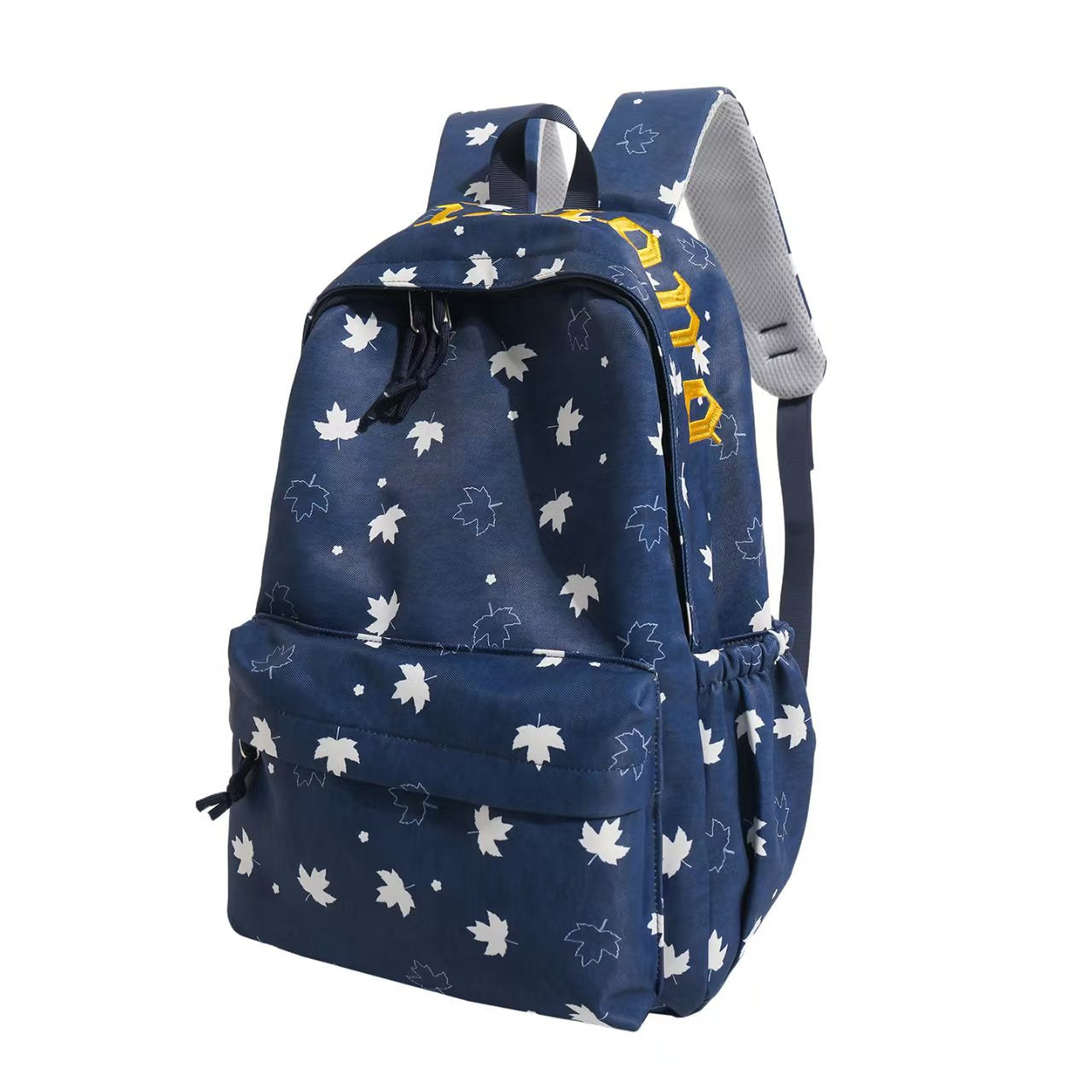 Stylischer Rucksack mit Blattmuster Brehn