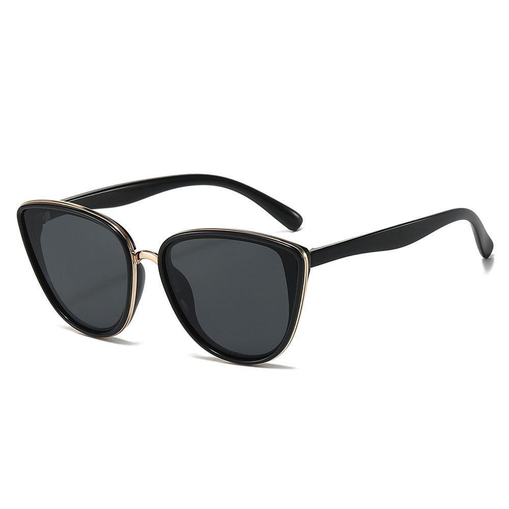 Modisch-futuristische dreieckige Rahmen-Sonnenbrille Brehn