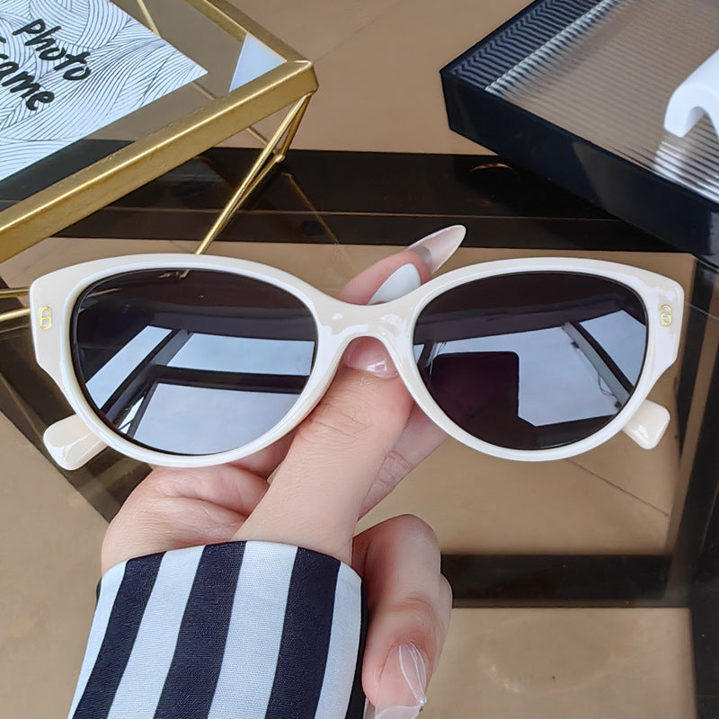 Damen Cat-Eye Sonnenbrille mit modernem Kunststoffrahmen Brehn