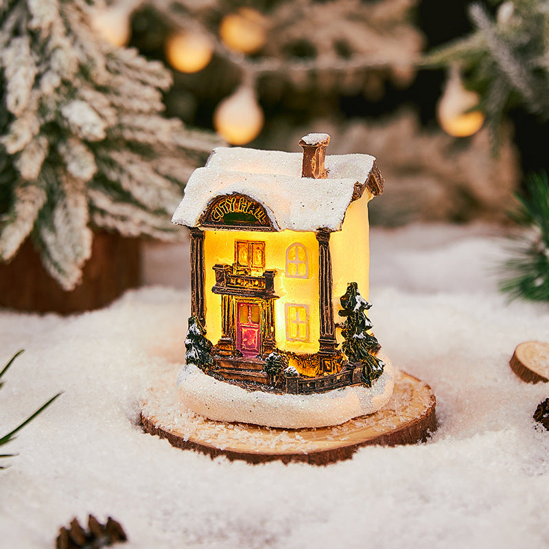 Dekorative Weihnachtsbeleuchtungshaus Brehn