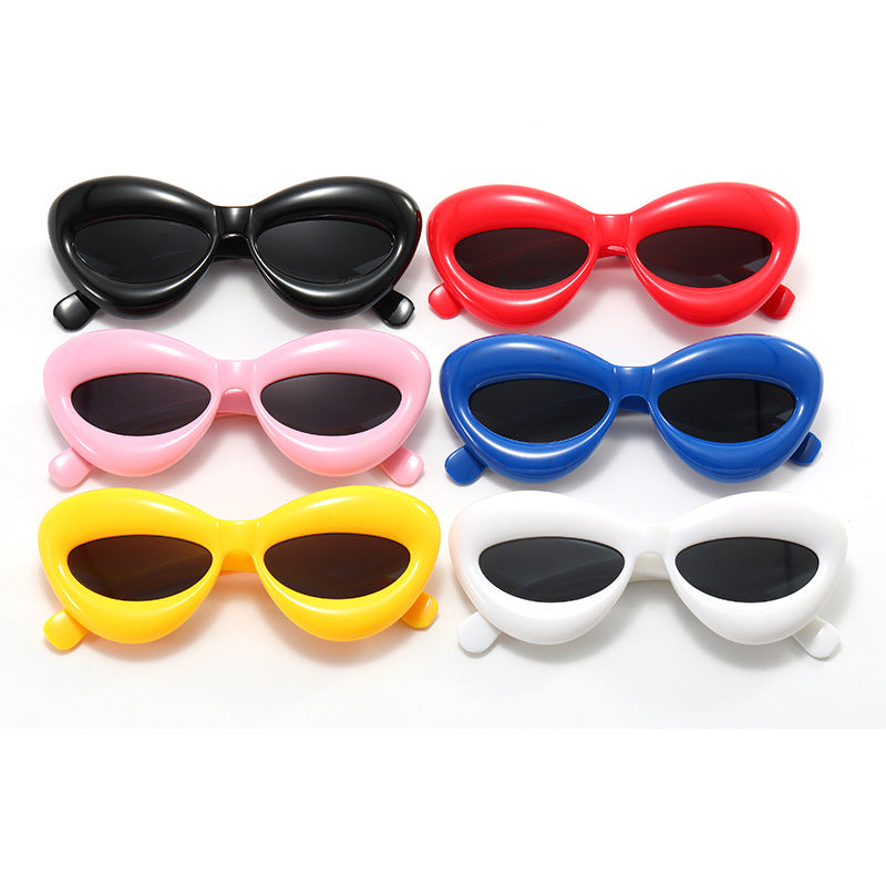 Damen kreative Designer-Sonnenbrille im Cat-Eye-Stil Brehn