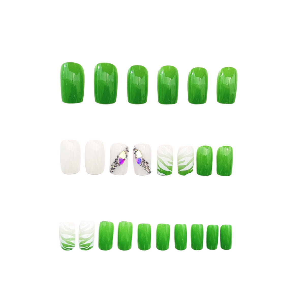 Kreative Tierdruck Nagelkunst Brehn