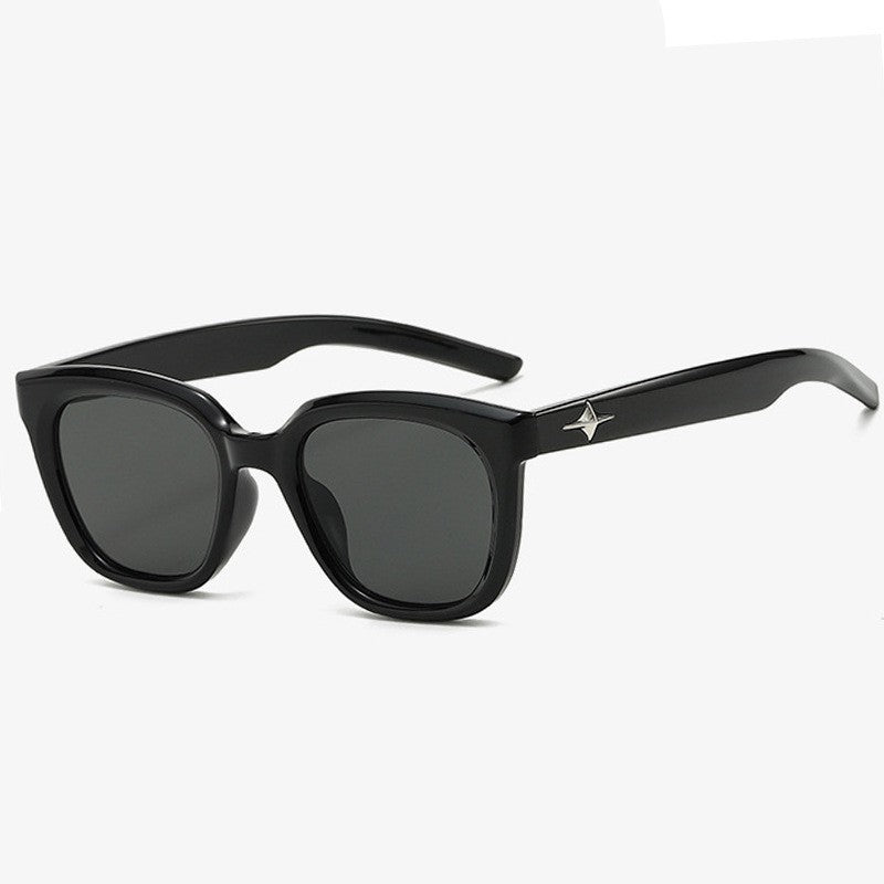 Damen modische quadratische Sonnenbrille mit UV-Schutzfilter und robustem Rahmen Brehn