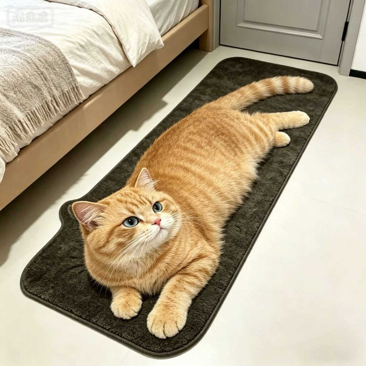 Kat-Themen dekorative Läufermatte