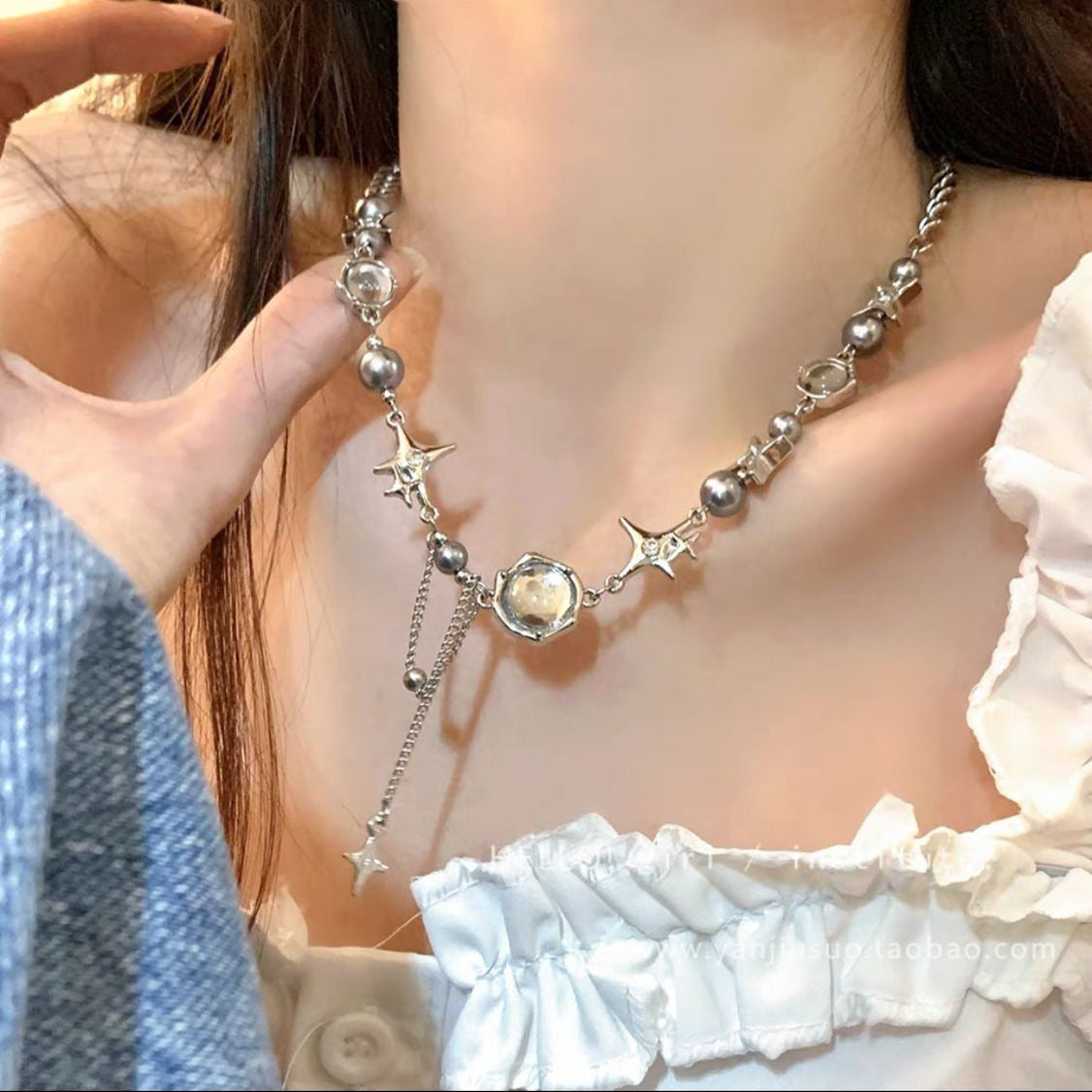 Celestial Star Choker Necklace Brehn