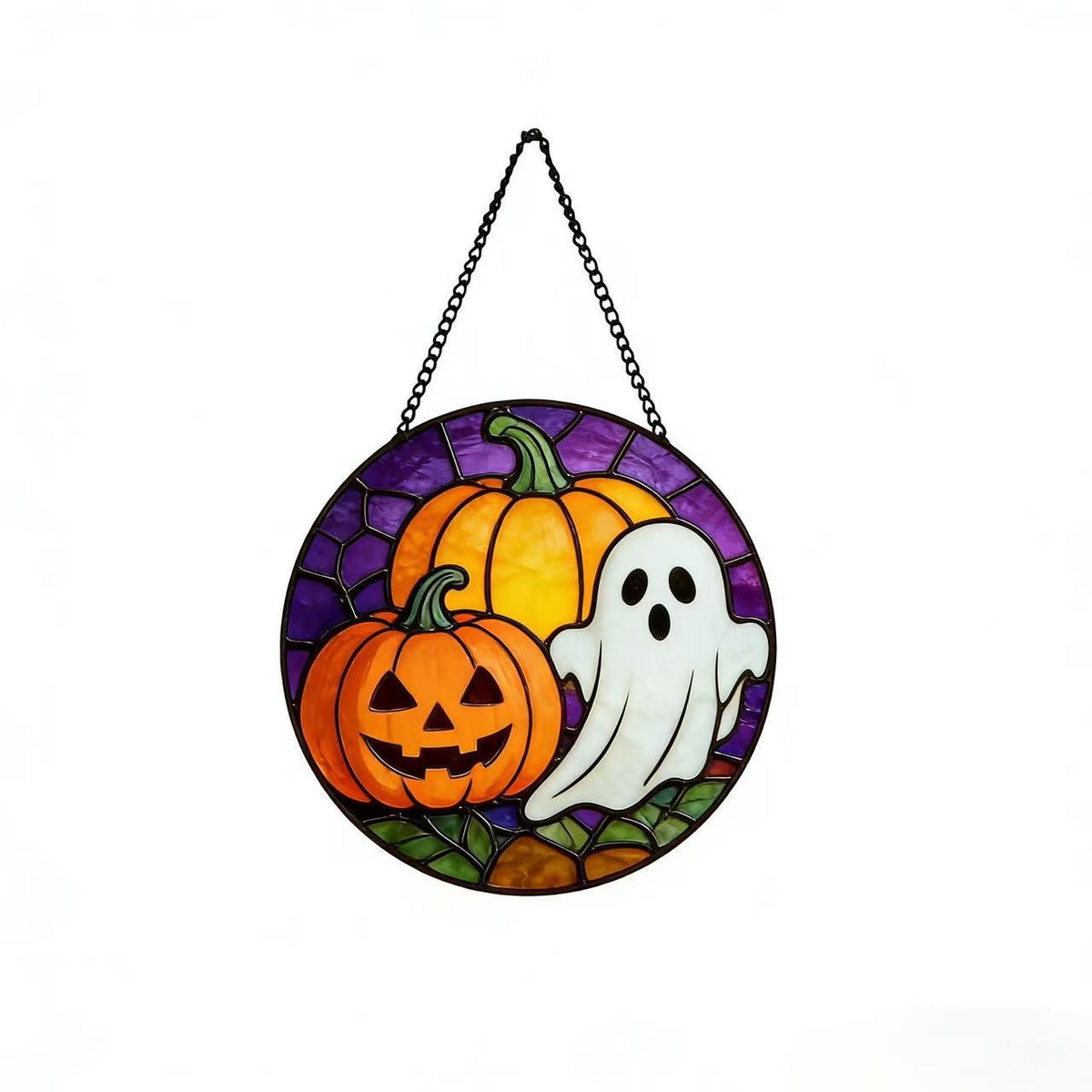 Dekorative Totenkopf Buntglas Wandkunst Brehn