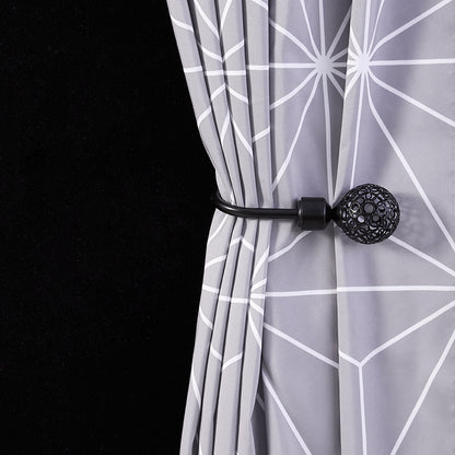 Moderne geometrische Muster Duschvorhang Brehn