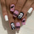 Halloween Kunstnagelset mit kreativen Gruselmotiven Brehn