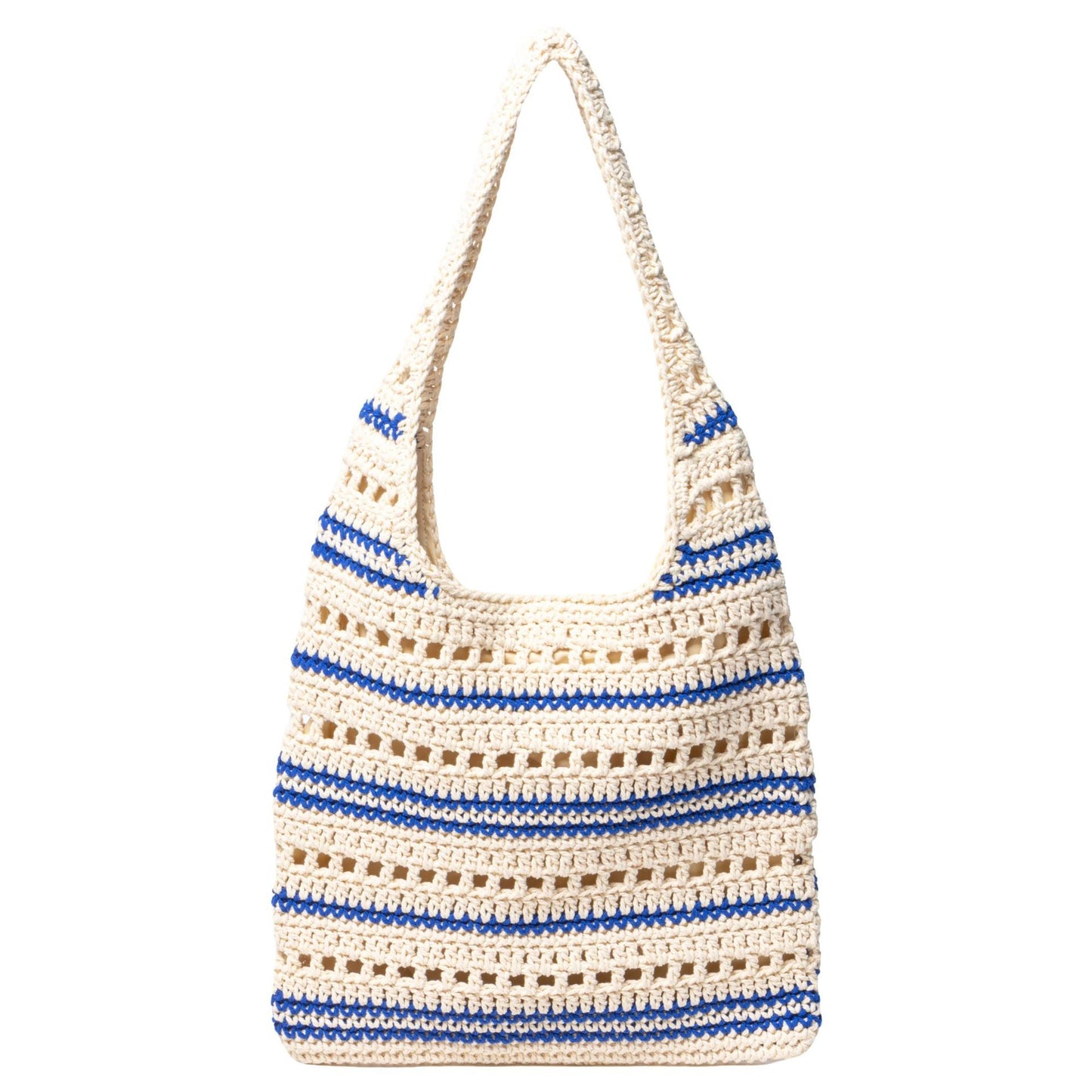 Makramee Strandtasche mit Modernen Strukturdetails Brehn