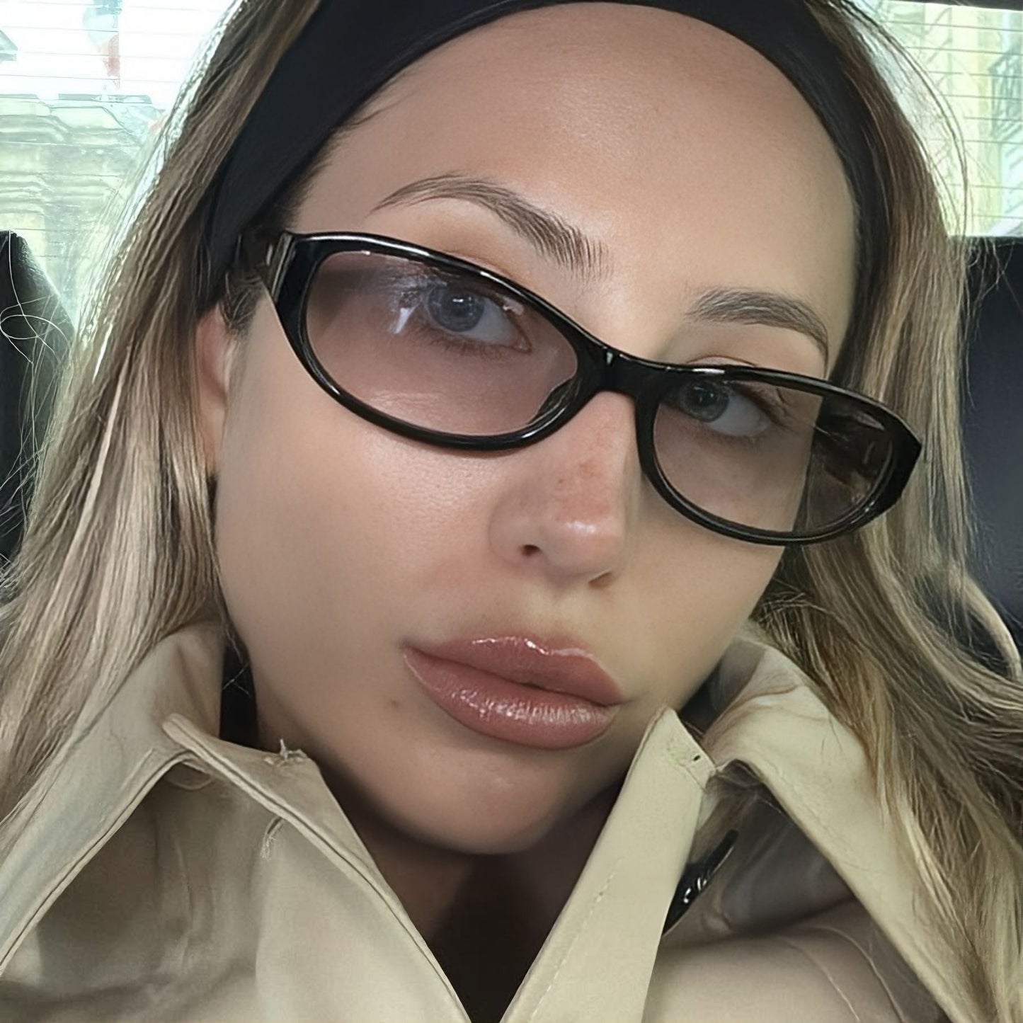 Damen modische Brille im eleganten Retro-Stil Brehn