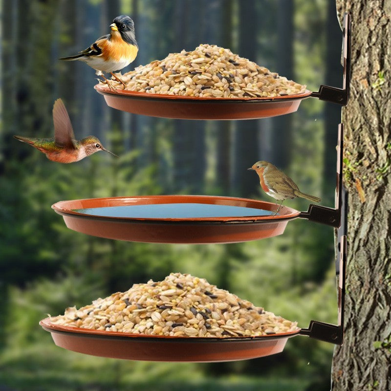 Vogelbad und Futterstelle Brehn