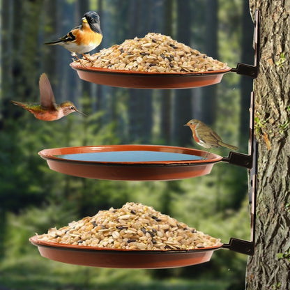 Vogelbad und Futterstelle Brehn