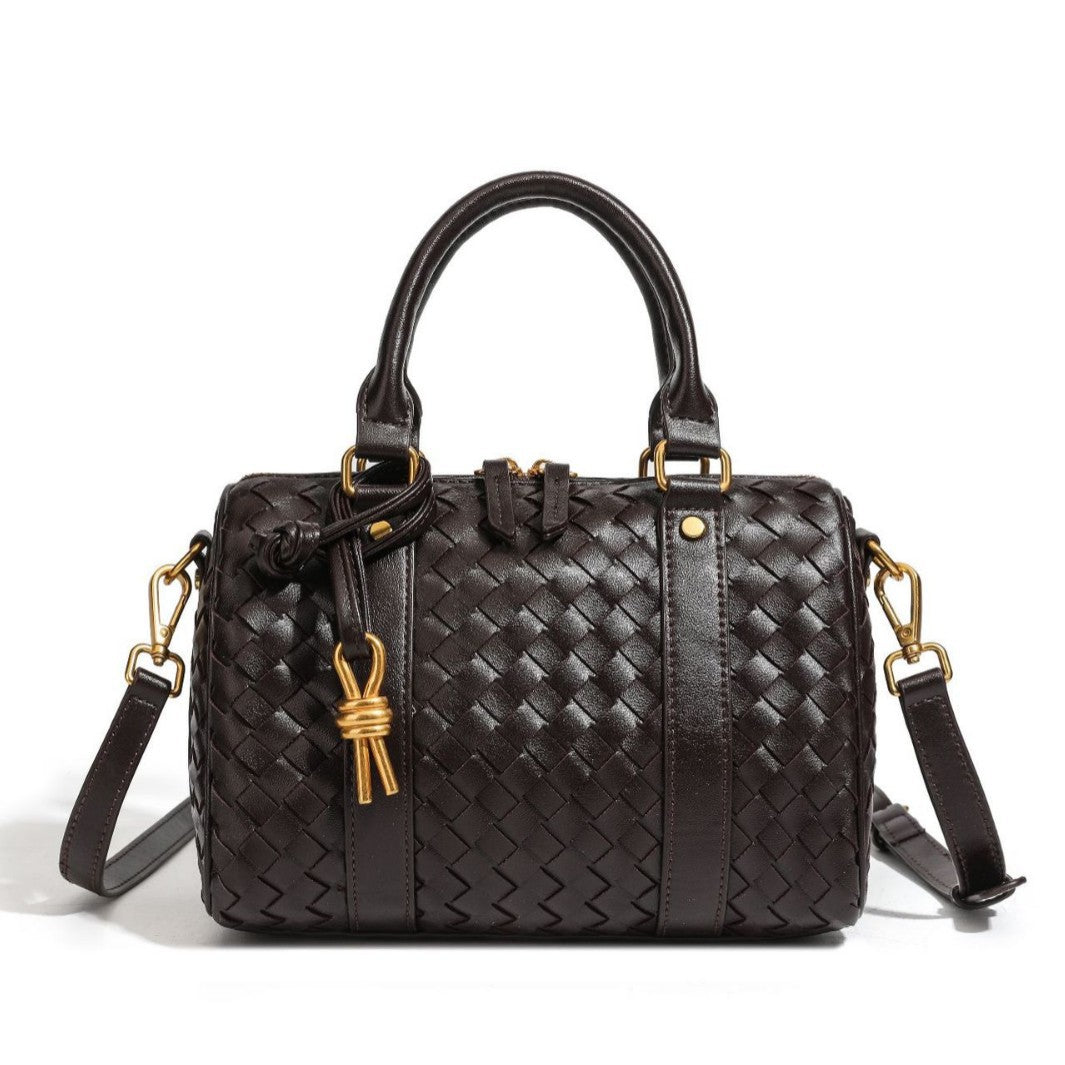 Elegante geflochtene Handtasche Brehn