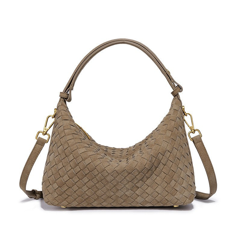 Woven Suede Hobo Tasche Brehn