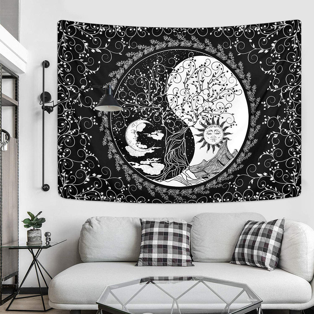Himmlisches Design Wandteppich
