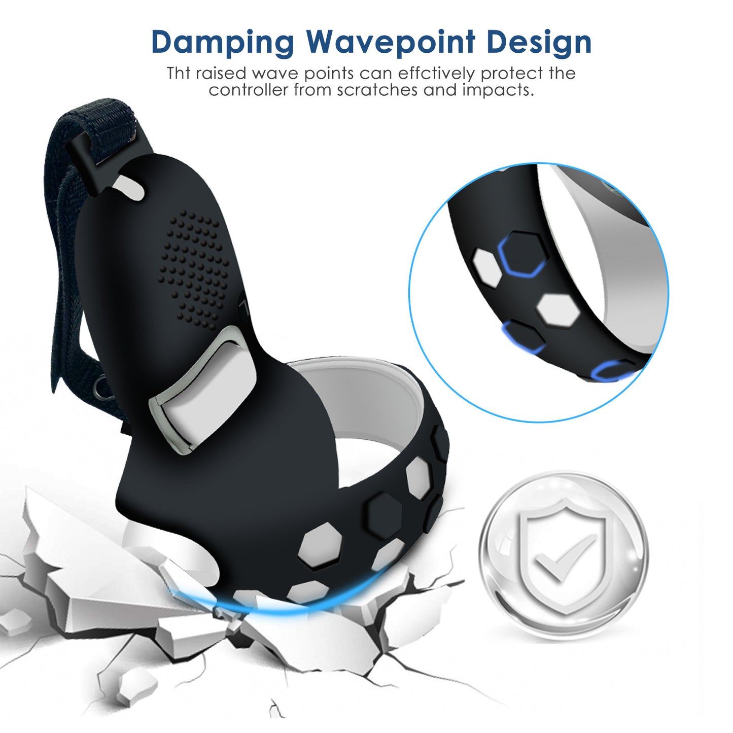 Silikon-Schutzset für VR-Controller und Headset Brehn
