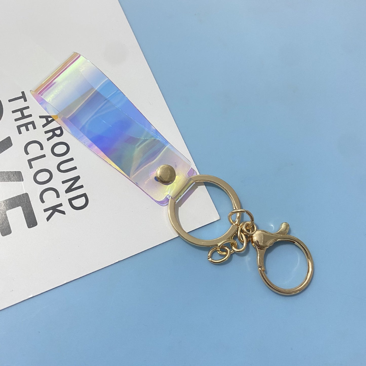 Stylischer holographischer Schlüsselanhänger Brehn