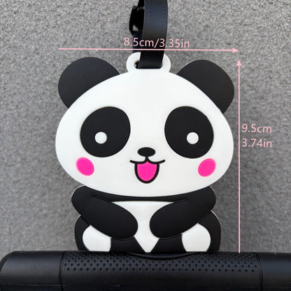 Niedlicher Panda-förmiger Gepäckanhänger Brehn