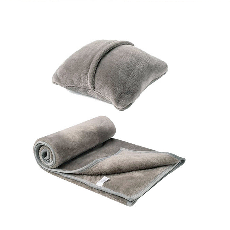 Damen Kuscheldecke mit Arm-Design und Kissen Brehn