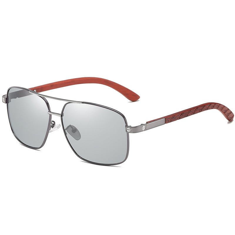 Damen stilvolle quadratische Sonnenbrille mit komfortablem Nasenpolster Brehn