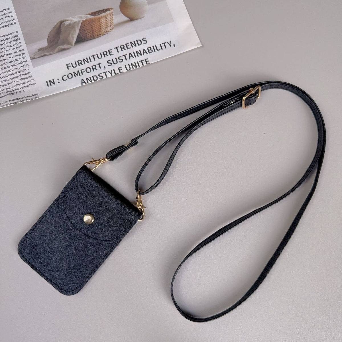 Premium Leder Kartenetui Brehn