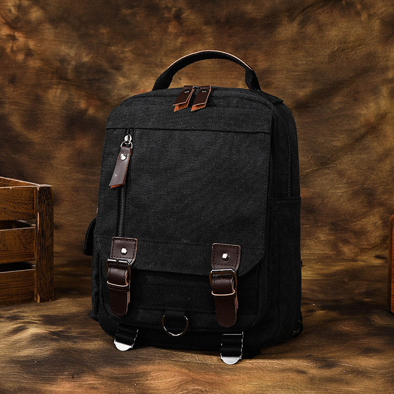 Vielseitige Canvas Messenger Bag Brehn