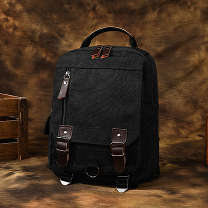 Vielseitige Canvas Messenger Bag Brehn