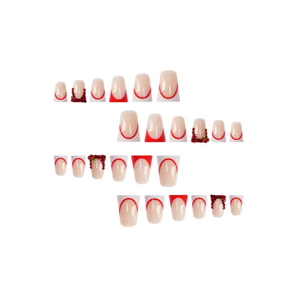 Festliche Nagelkunst Verlängerungen Brehn