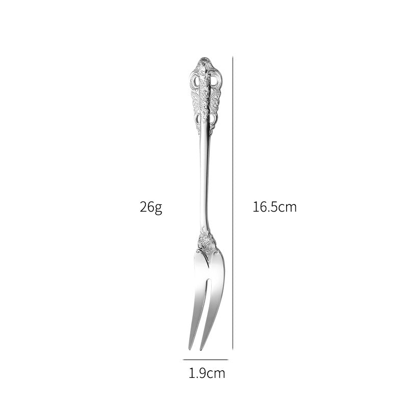 Elegante Fischgabel mit Kunstvollem Griffdesign Brehn