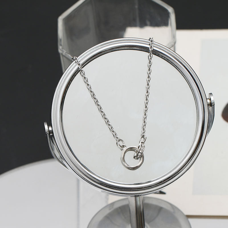 Modern Minimalist Link Necklace Brehn