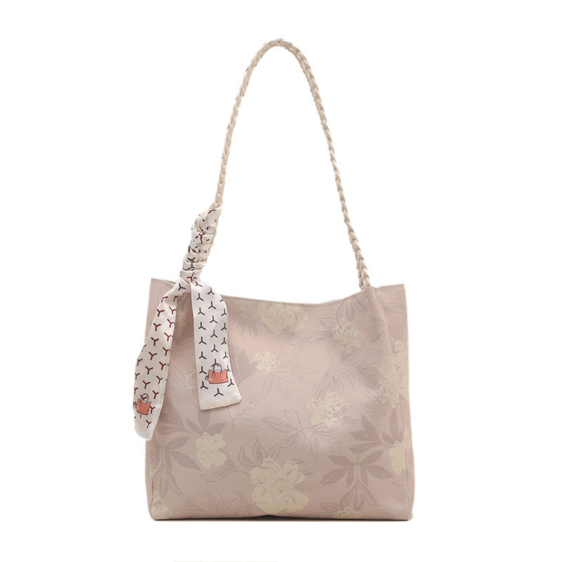 Blumenmuster Schulter Tote Bag Brehn