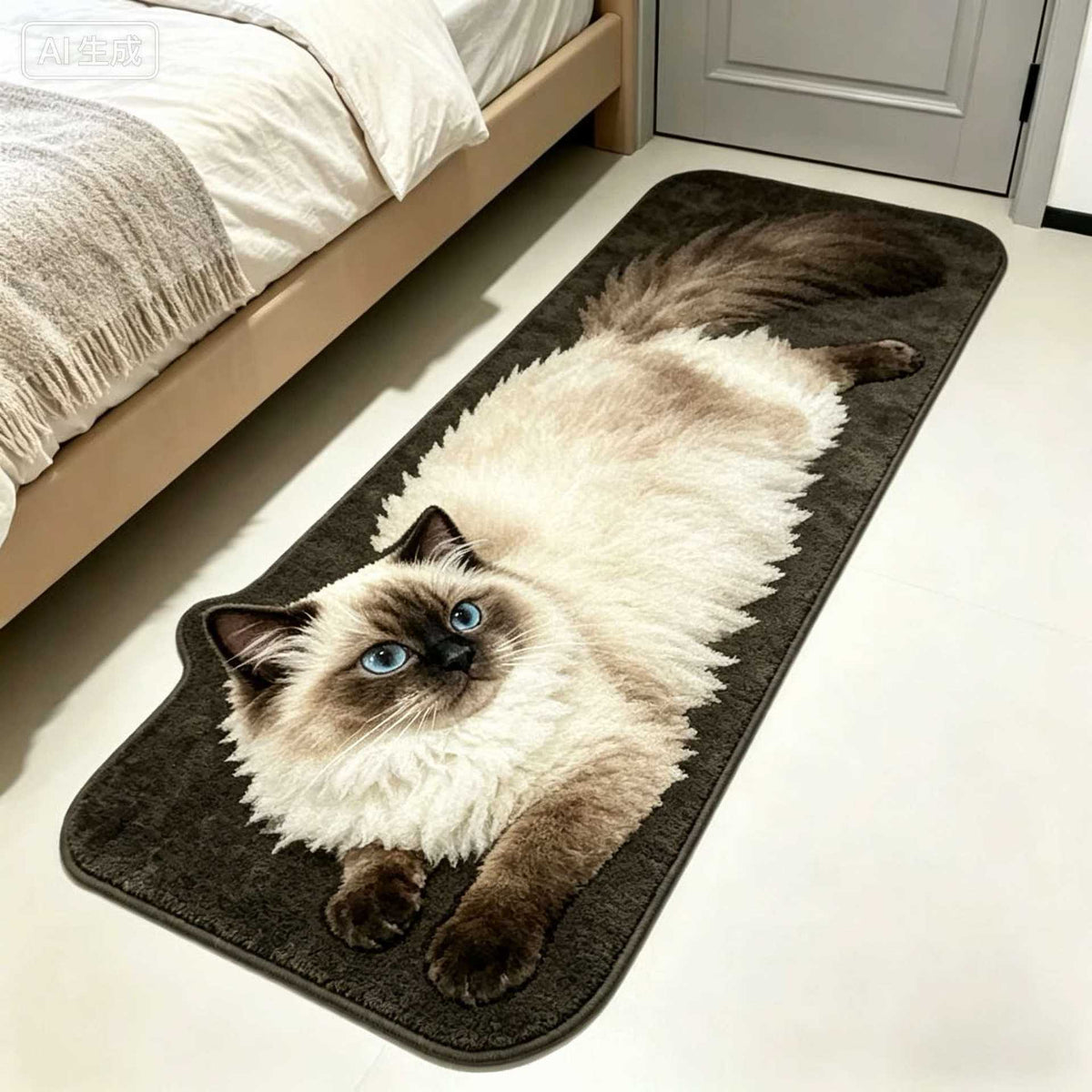 Kat-Themen-Plüsch-Teppich