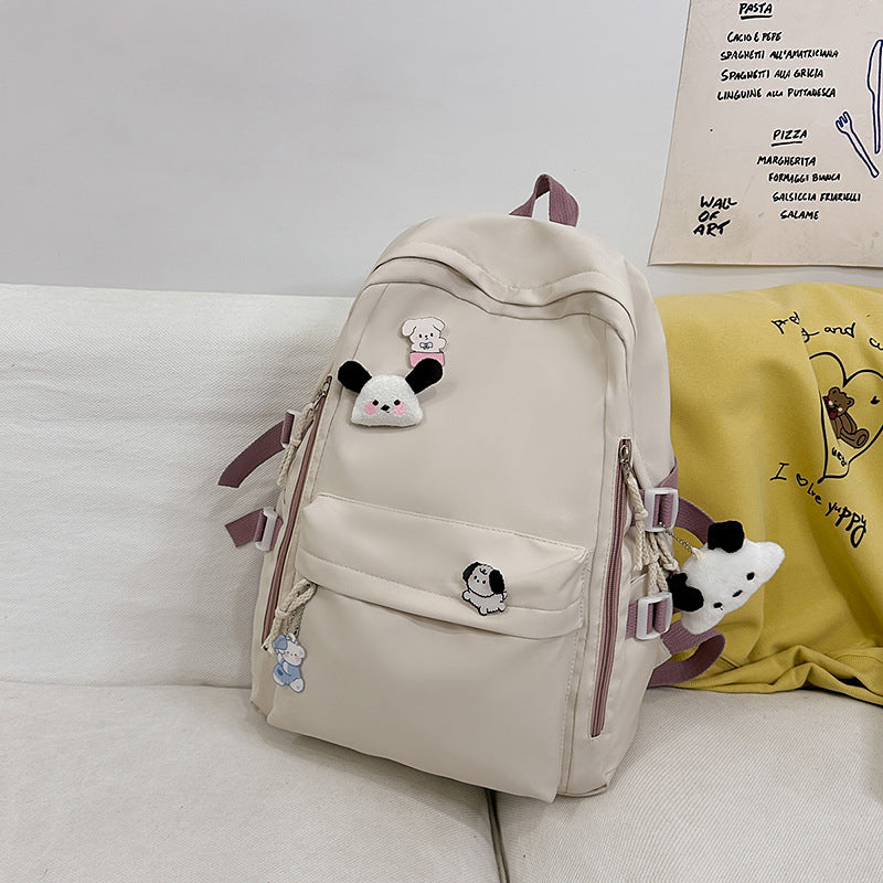 Verspielter Charakterdesign-Rucksack