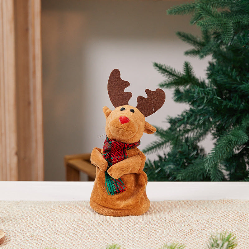 Dekorativer Weihnachtsmann mit Glöckchen Brehn