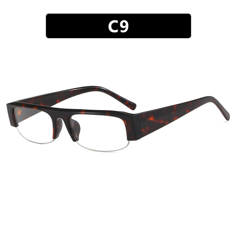 Damen trendige Sonnenbrille mit dickem Rahmen und schützenden Gläsern Brehn