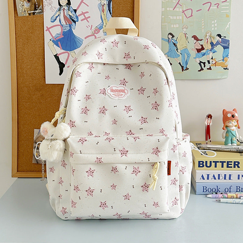 Lässiger gemusterter Rucksack Brehn