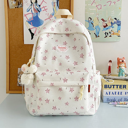 Lässiger gemusterter Rucksack Brehn