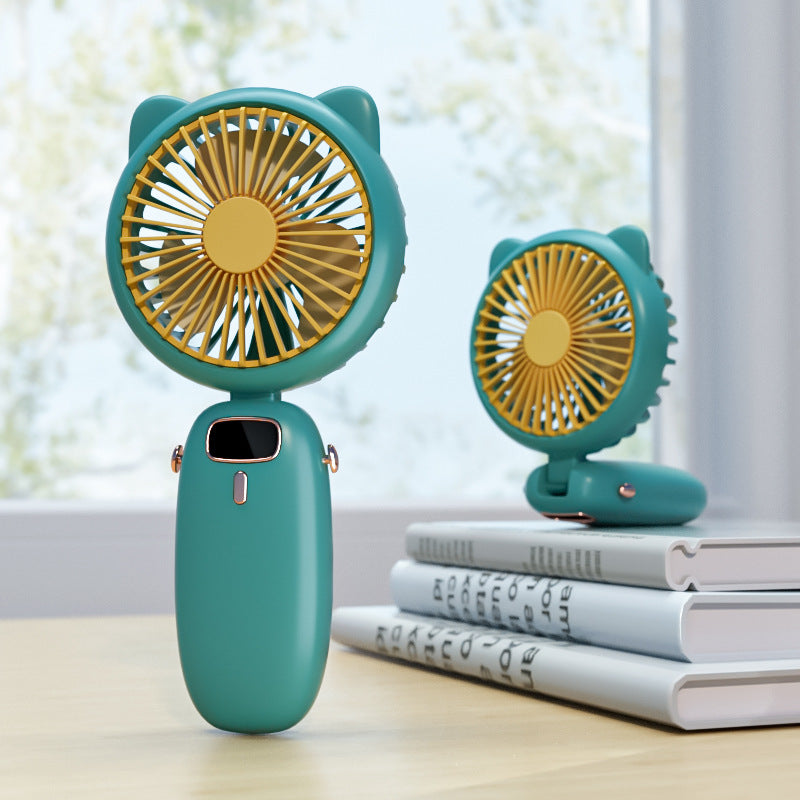 Damen Tragbarer Mini-Katzenventilator Brehn