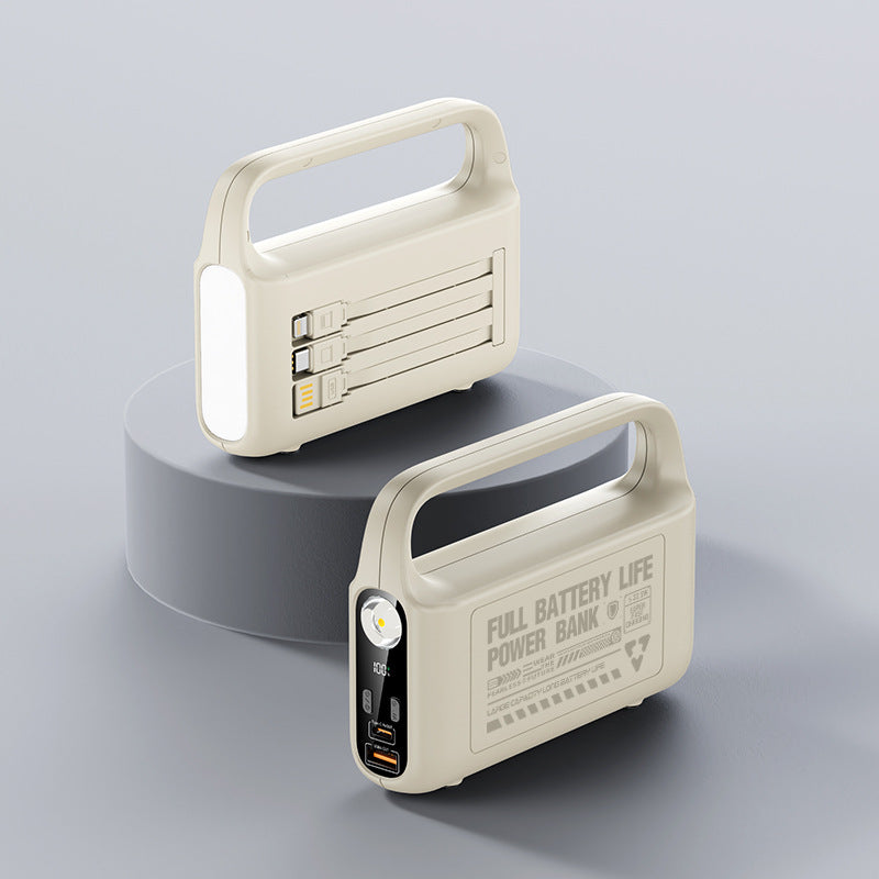 Tragbare Powerbank mit Lichtfunktion Brehn