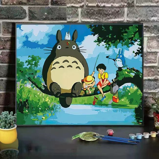Anime-inspirierte Wandkunst Druck Brehn