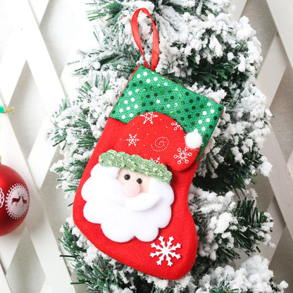 Weihnachtsstrumpf mit Rentiermotiv Brehn