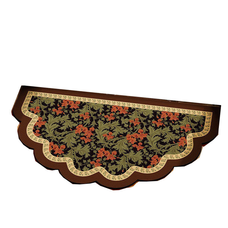 Dekorativer floral gemusterter Fußmatte Brehn