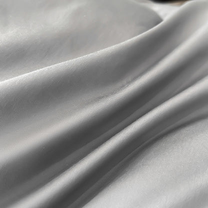 Premium gebürstetes Baumwollsatin Bettbezug Set mit Leiterstichsaum & Oxford Kissenbezüge
